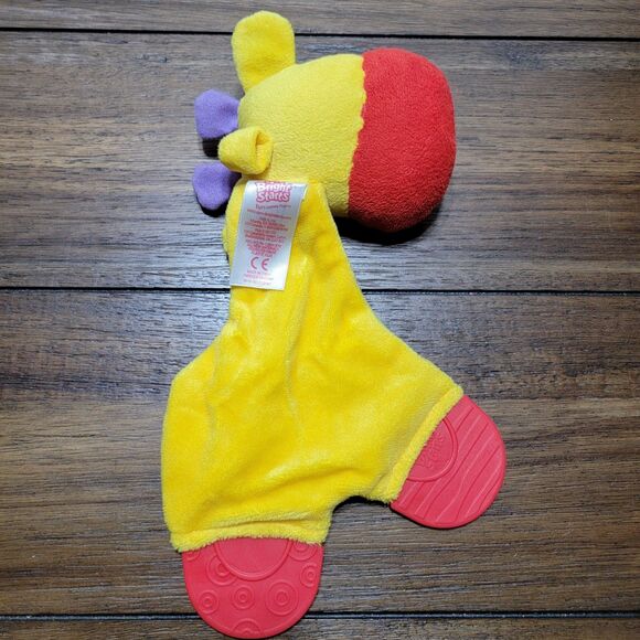 Set of 5 Infant Toys: Keys, Rings, Music Balloon, Giraffe, & Crinkle Seal - Picture 9 of 11